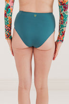 The Morgan Sculpt Bottom | UPF 50+ High Waisted Full Coverage UPF Sculpting Bikini Bottom